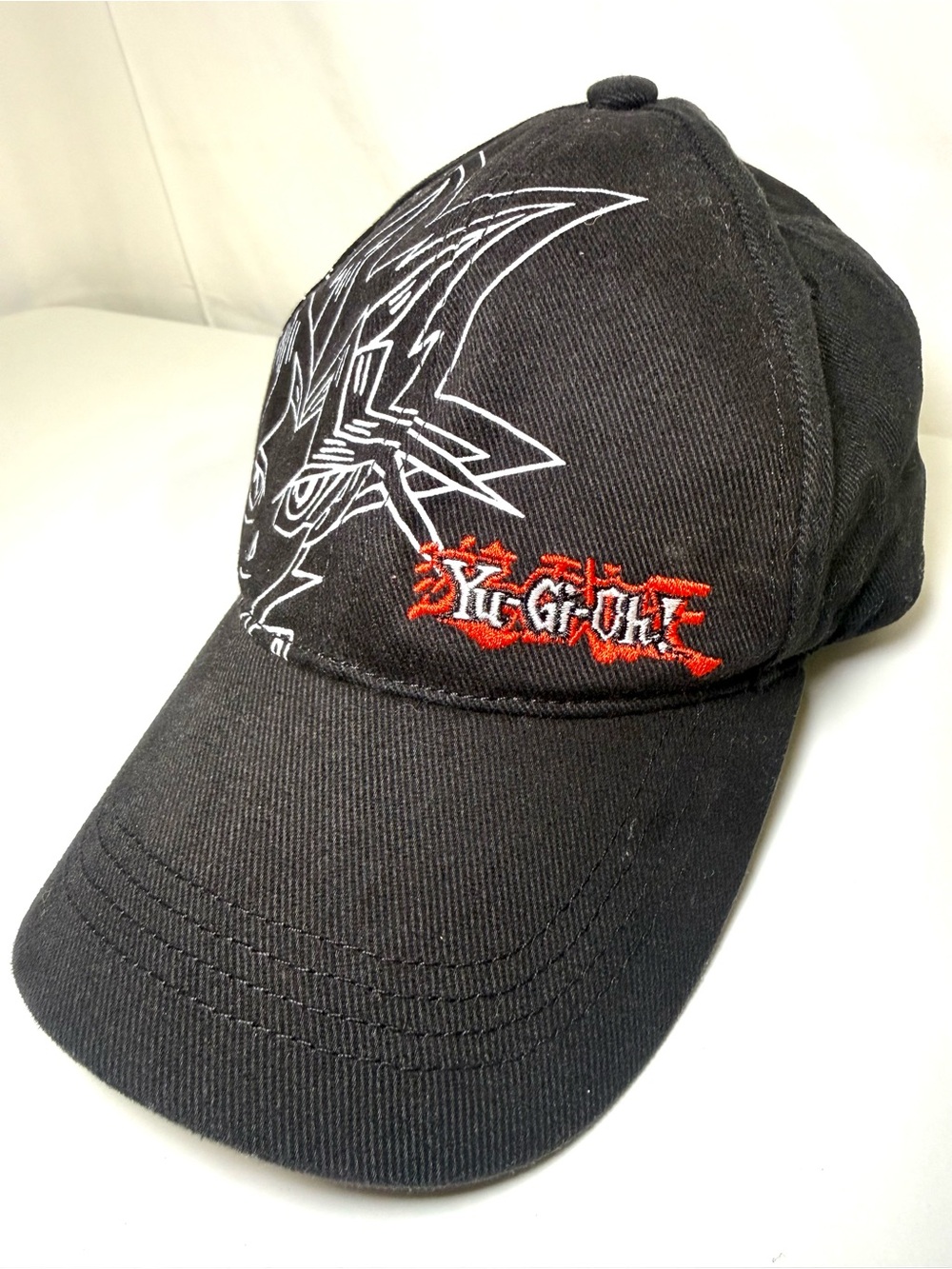 Yu-Gi-Oh Yami Yugi Anime Dad Hat Cap Black Embroidered Y2K Adjustable - Picture 3 of 11